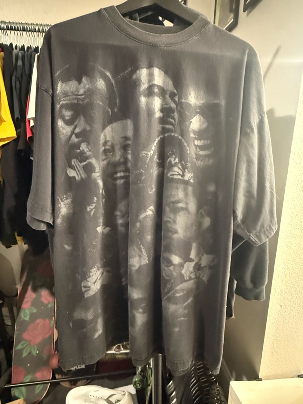 VTG Da Grind Black Musical Icons Heavy Weight T-shirt SZ 2XL